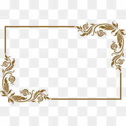 Frame, Lovely old golden frame, brown leaves frame, love, frame, golden Frame png
