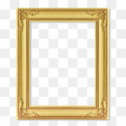 Frame graphy 123rf, Gold frame, brown wooden frame, frame, golden Frame, trendy Frame png