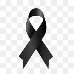 Black ribbon Awareness ribbon graphy, ribbon, ribbon, logo, necktie png
