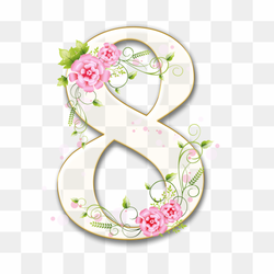 March 8 International Women's Day Day Without a Woman, Women's day, flower Arranging, holidays, plate