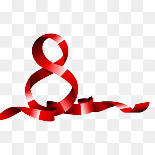 March 8 International Women's Day Woman, Women's day, ribbon, holidays, text png