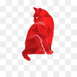 Cartoon cat