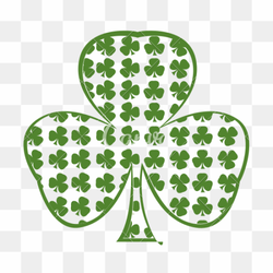 Shamrock, st patrick's day, leaf, grass, illustrator png