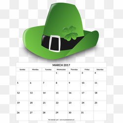 Saint Patrick's Day Shamrock Parade, st patrick's day, holidays, hat, calendar png