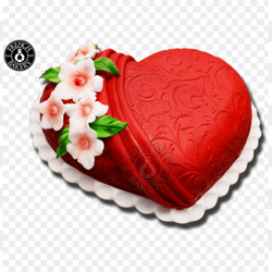 Heart shape cake 
