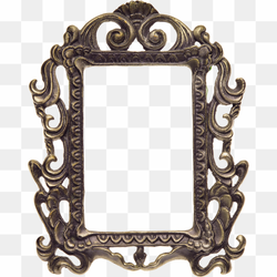 Baroque Frame PNG HD Isolated