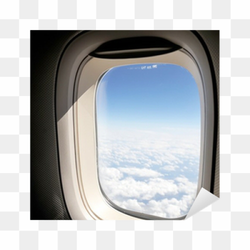 Airplane Window Frame PNG Picture