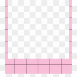 Aesthetic Polaroid Frame Transparent PNG