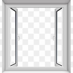 Airplane Window Frame PNG File