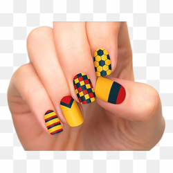 Halloween Nail Stickers PNG Photos