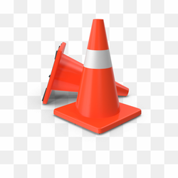 Traffic Cone Download PNG Isolated Image