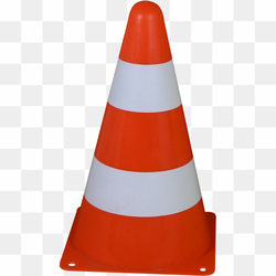Traffic Cone PNG Isolated Picture