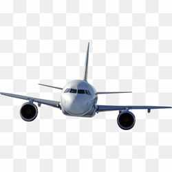 Flying Aircraft Transparent Background