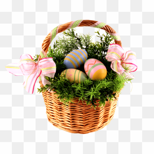 Easter egg basket