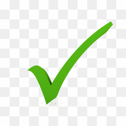 Green check mark