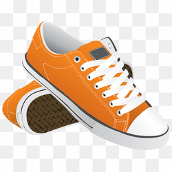 Orange shoes image