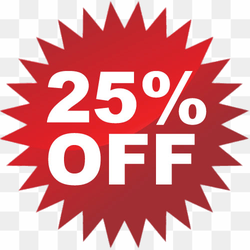 25 Off PNG