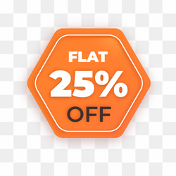 25 Off PNG Pic