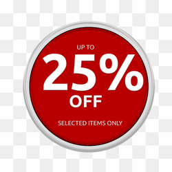 25 Off PNG Transparent