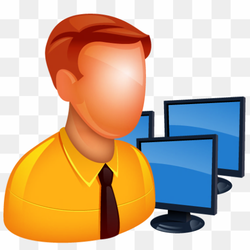 Admin Profile Vector PNG Picture
