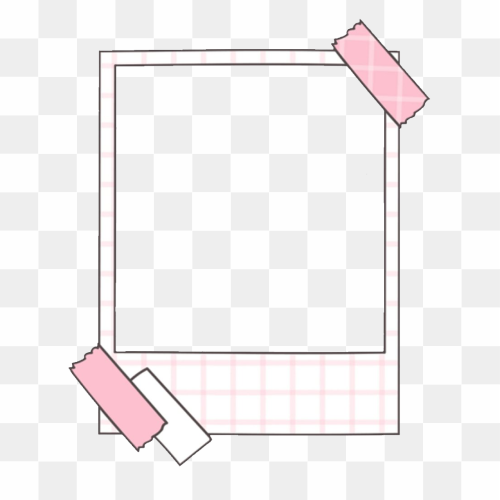Aesthetic Polaroid Frame PNG Pic