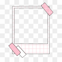 Aesthetic Polaroid Frame PNG Pic