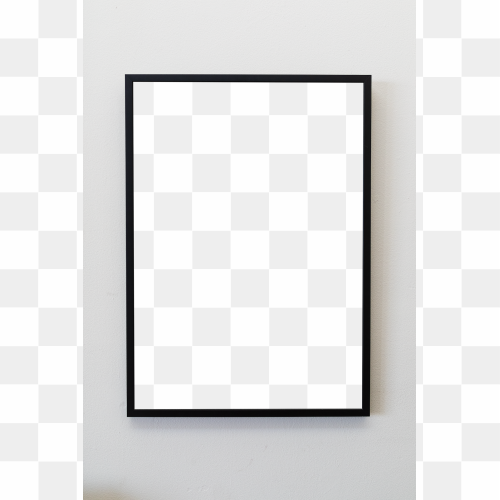 Black Frame Transparent PNG