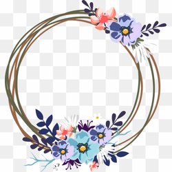 Boho Frame PNG HD Isolated