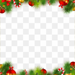 Christmas Tree Frame PNG File