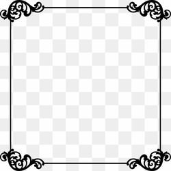 Elegant Frame PNG Photo
