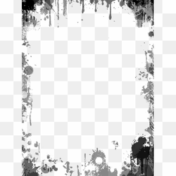 Grunge Frame PNG Photo