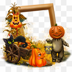 Halloween Frame PNG Free Download