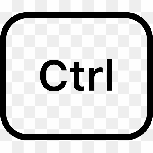 A draw for CTRL button