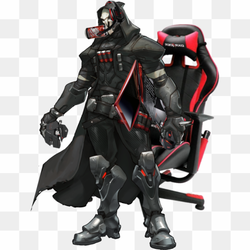 Black gaming character