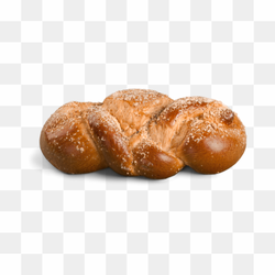 Brown Twisted Bread