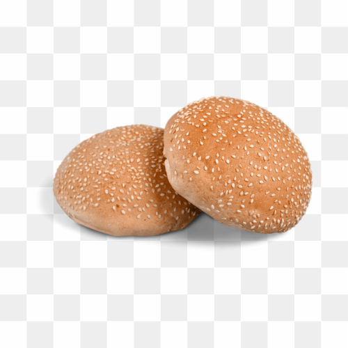Burger Bread with Sesame Seeds