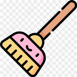 Broom Vector PNG Clipart