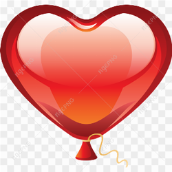 Heart Balloon PNG Picture
