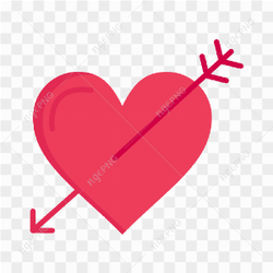 Heart Arrow PNG File