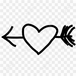 Heart Arrow Transparent PNG