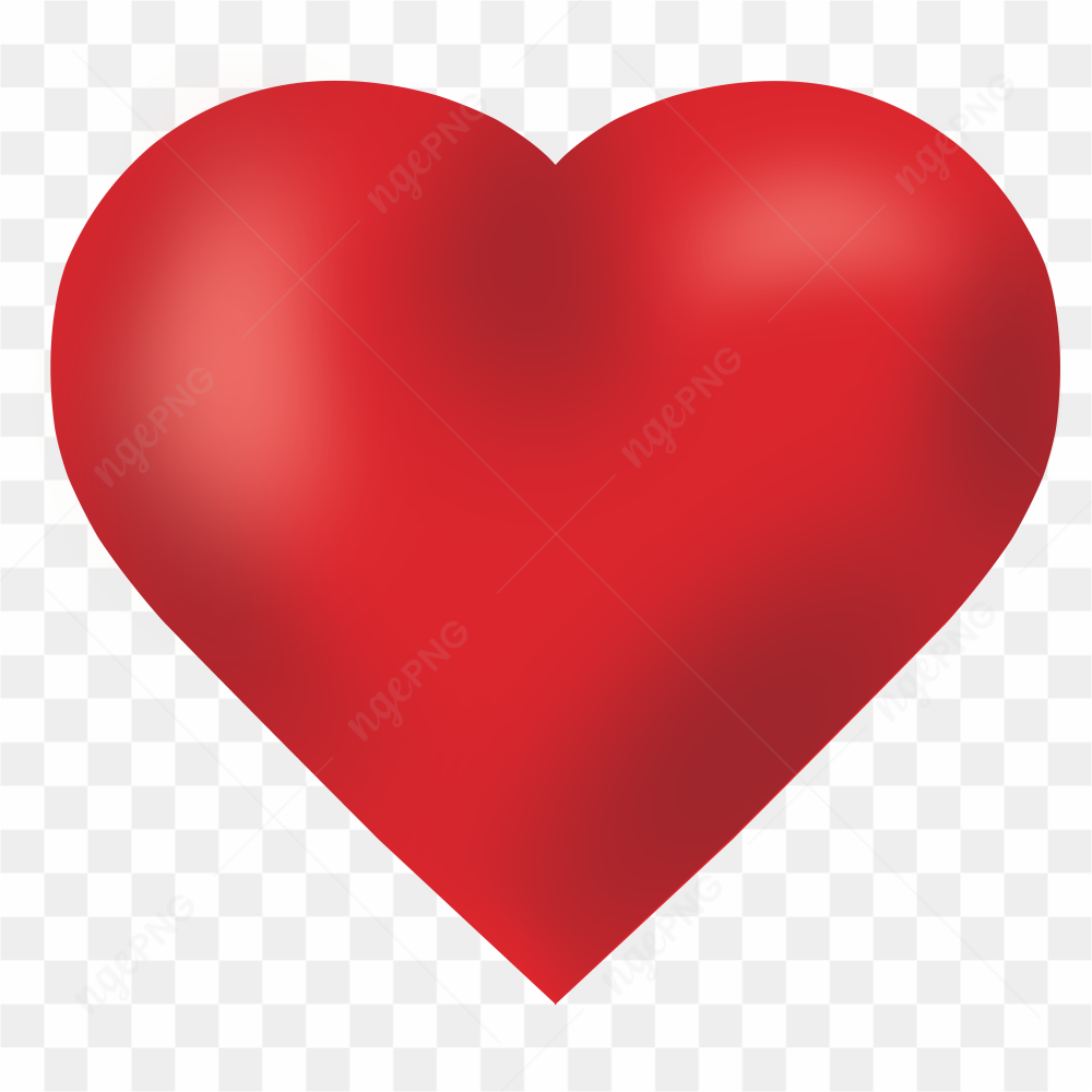 Heart Love Download PNG Image