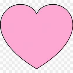 Hot Pink Heart PNG Photos