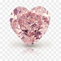 Pink Diamond Heart PNG Photos