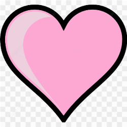Pink Heart Transparent Background