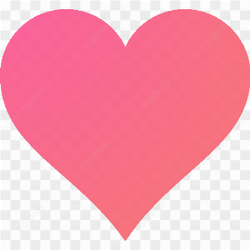 Pink Heart Vector PNG Photos