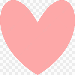 Pink Heart Vector Transparent PNG