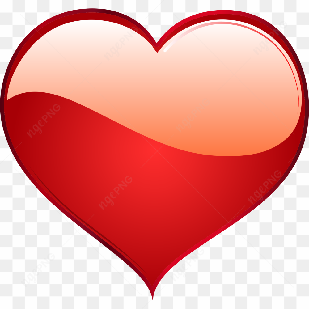 Red Heart Transparent PNG