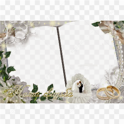 Wedding Frame PNG Transparent Image