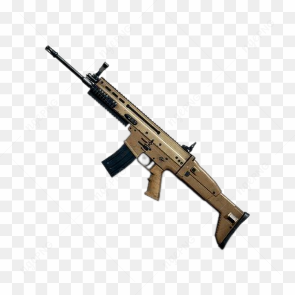 ScarL gun in the PUBG mobile