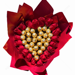 Bouquet de chocolate